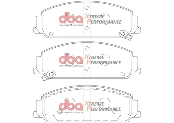High Performance Brake Pad Set (DB2266XP)