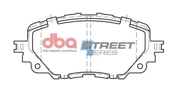 Brake Pad Set, disc brake (DB2441SS)