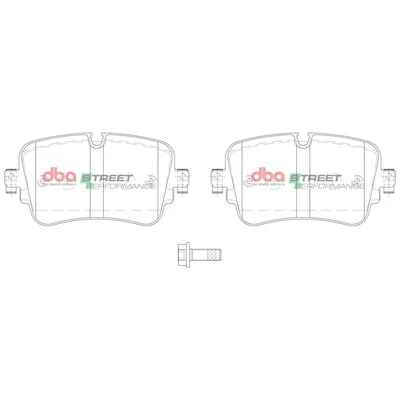 High Performance Brake Pad Set (DB15031SP)