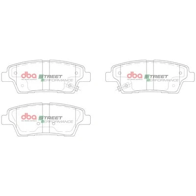 High Performance Brake Pad Set (DB15022SP)