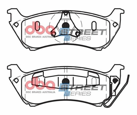 Brake Pad Set, disc brake (DB1430SS)