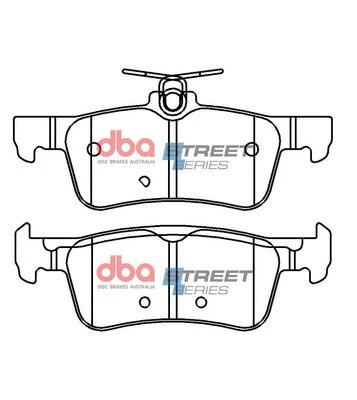 Brake Pad Set, disc brake (DB15129SS)