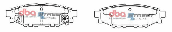 Brake Pad Set, disc brake (DB1803SS)