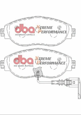 High Performance Brake Pad Set (DB8849XP)