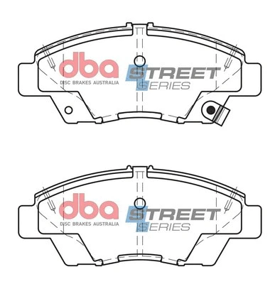 Brake Pad Set, disc brake (DB1991SS)