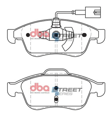 Brake Pad Set, disc brake (DB2312SS)