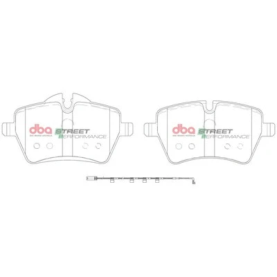 High Performance Brake Pad Set (DB2052SP)