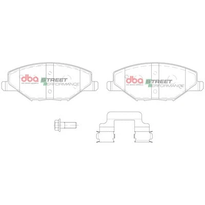 High Performance Brake Pad Set (DB15024SP)
