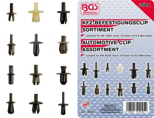 Retaining Clip Set, body (9045)