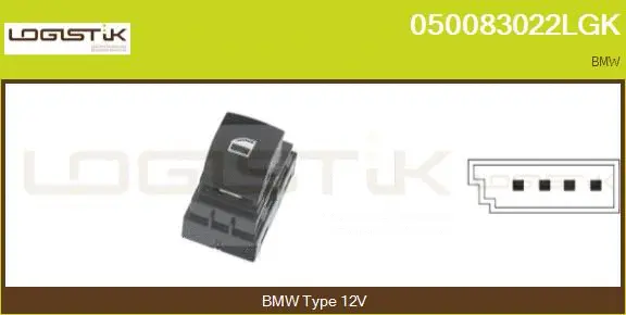Switch, window regulator (050083022LGK)