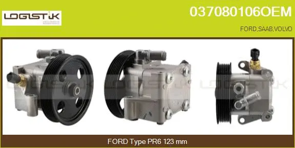 Hydraulic Pump, steering (037080106OEM)