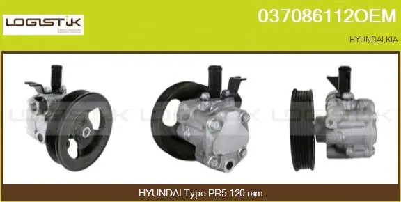 Hydraulic Pump, steering (037086112OEM)