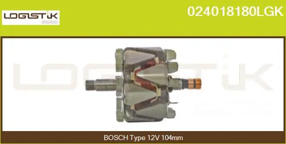 Rotor, alternator (024018180LGK)