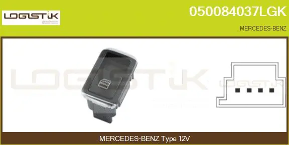 Switch, window regulator (050084037LGK)