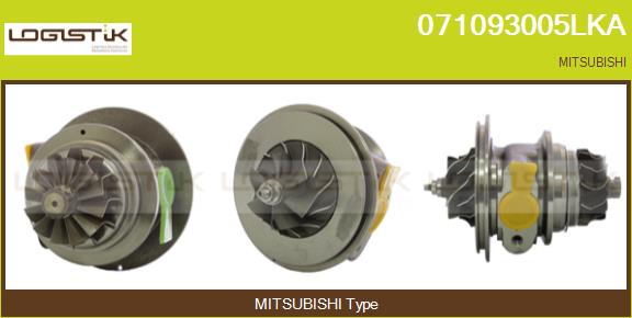 Core assembly, turbocharger (071093005LKA)