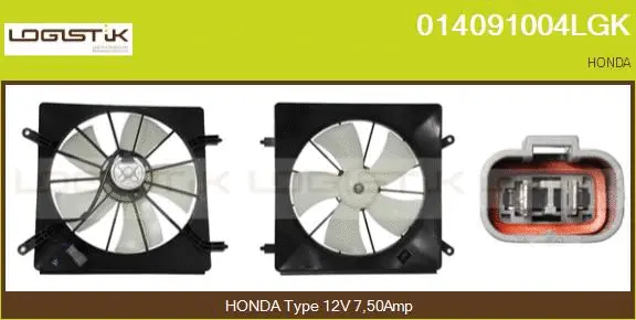 Electric Motor, radiator fan (014091004LGK)