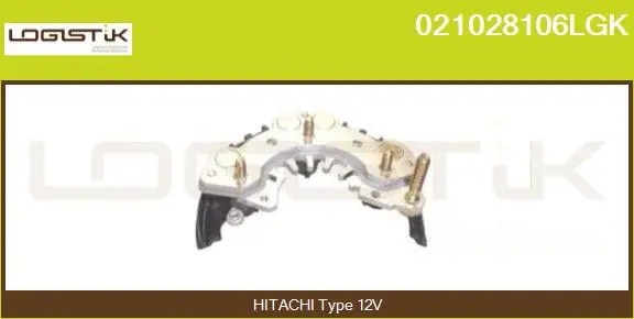 Rectifier, alternator (021028106LGK)