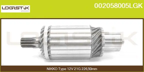 Armature, starter (002058005LGK)