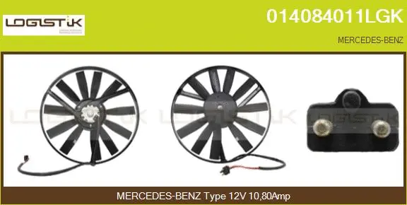 Electric Motor, radiator fan (014084011LGK)