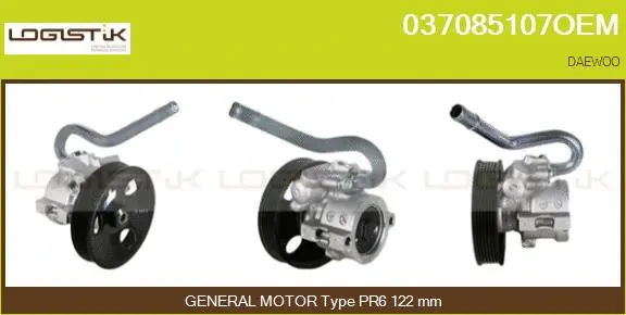 Hydraulic Pump, steering (037085107OEM)