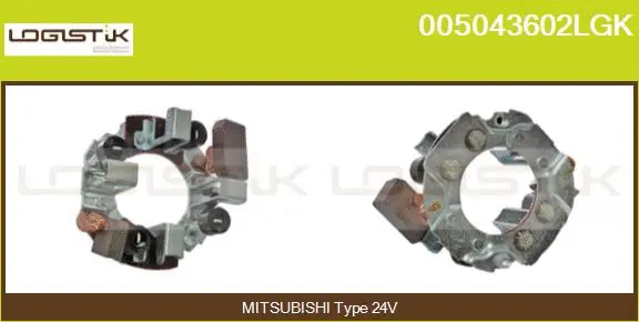 Holder, carbon brushes (005043602LGK)