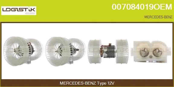 Interior Blower (007084019OEM)