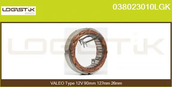 Stator, alternator (038023010LGK)