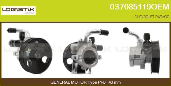 Hydraulic Pump, steering (037085119OEM)