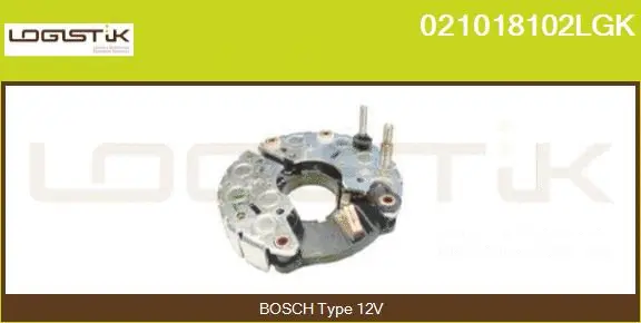 Rectifier, alternator (021018102LGK)