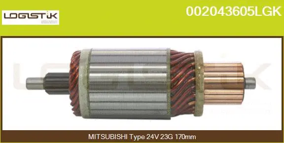 Armature, starter (002043605LGK)