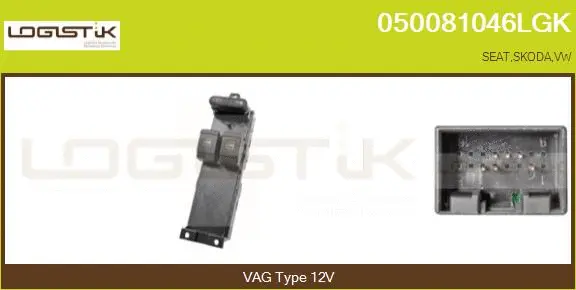Switch, window regulator (050081046LGK)