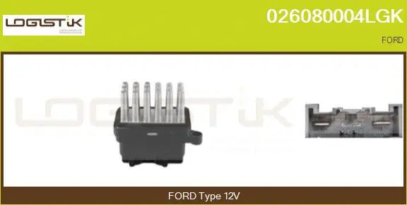 Resistor, interior blower (026080004LGK)