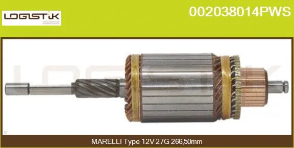 Armature, starter (002038014PWS)