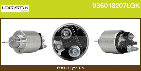 Solenoid Switch, starter (036018207LGK)