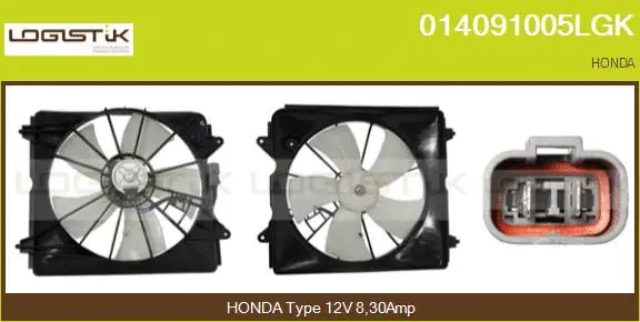 Electric Motor, radiator fan (014091005LGK)