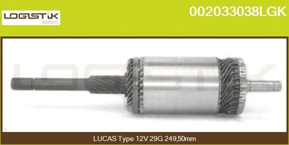 Armature, starter (002033038LGK)