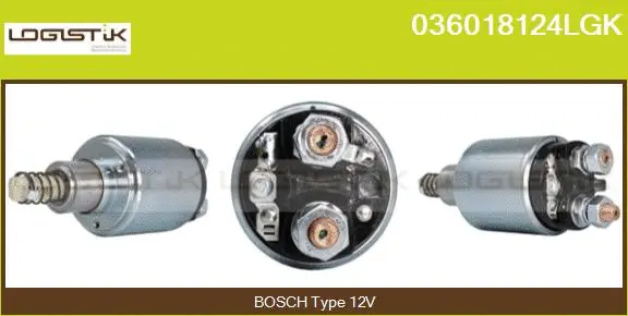 Solenoid Switch, starter (036018124LGK)