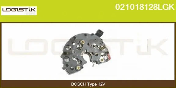Rectifier, alternator (021018128LGK)