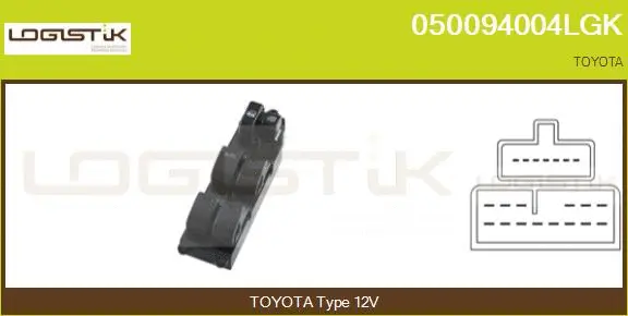Switch, window regulator (050094004LGK)