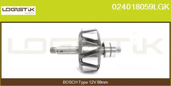 Rotor, alternator (024018059LGK)