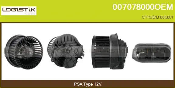 Interior Blower (007078000OEM)