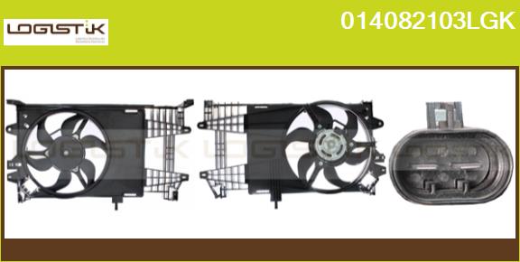 Electric Motor, radiator fan (014082103LGK)