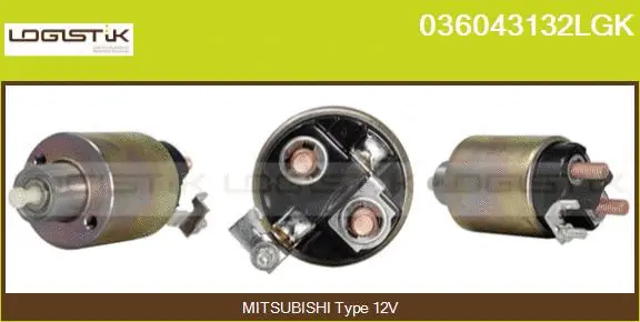 Solenoid Switch, starter (036043132LGK)