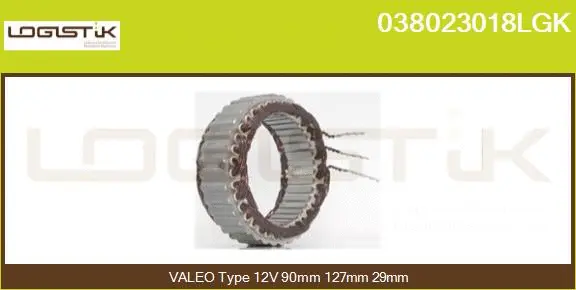 Stator, alternator (038023018LGK)