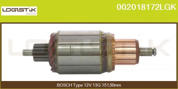 Armature, starter (002018172LGK)