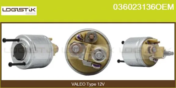 Solenoid Switch, starter (036023136OEM)