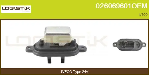 Resistor, interior blower (026069601OEM)