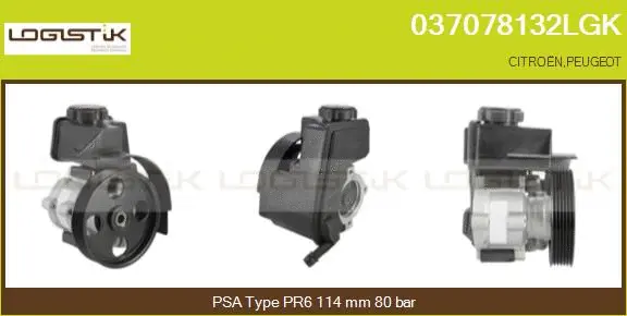 Hydraulic Pump, steering (037078132LGK)