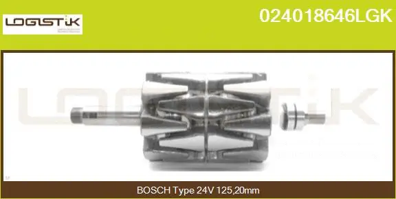 Rotor, alternator (024018646LGK)