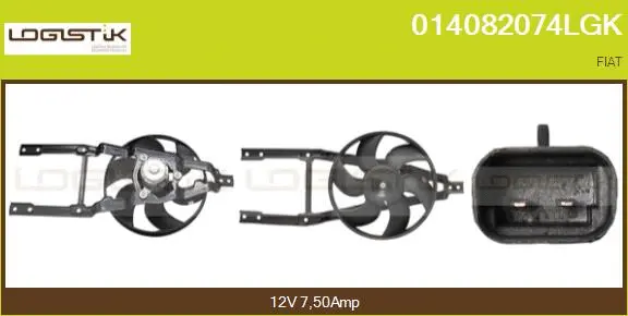 Electric Motor, radiator fan (014082074LGK)